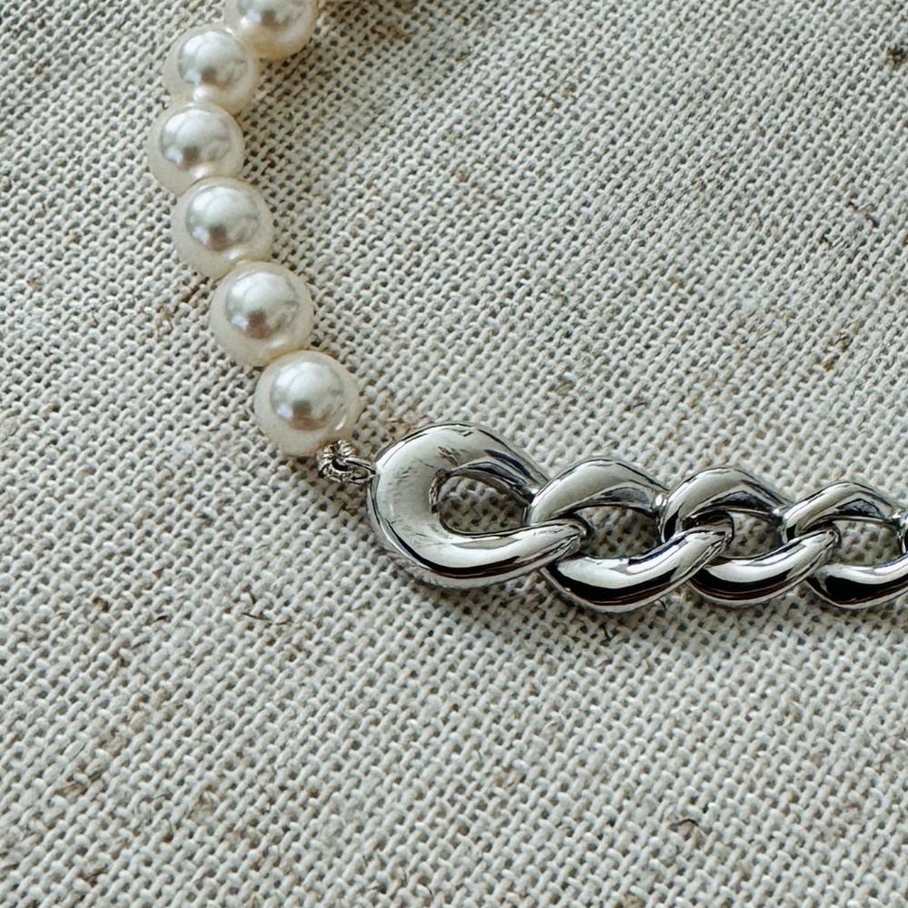 Ana Luisa Pearl Chain Necklace - Picture 8 of 16